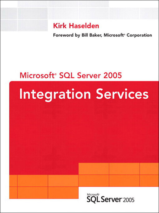 Cover image for Microsoft SQL Server 2005 Integration Services